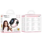 Hoco 1,69" 4G GPS Smartwatch για παιδιά με λειτουργία κλήσης Y104 Ροζ - Image 3