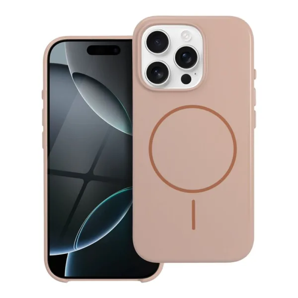 Γυαλιστερή θήκη MagSafe για iPhone 17 PRO MAX , συμβατή με MagSafe, Gold - Image 1