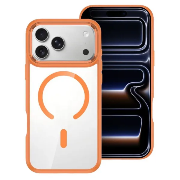 Θήκη ROAR MAG BUMPER συμβατή με MagSafe για iPhone 17 Pro Max, πορτοκαλί - Image 1