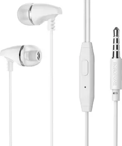 BM25 In-ear Handsfree με Βύσμα 3.5mm Λευκό + ΔΩΡΟ TOUCHPEN
