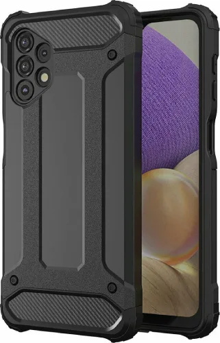 Θωρακισμένη Θήκη Hybrid Army Case Μαύρη (SAMSUNG A32 5G) + ΔΩΡΟ TOUCHPEN