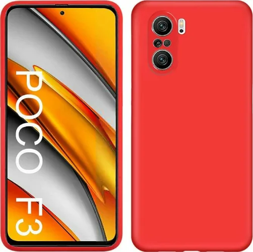 Θήκη Σιλικόνης Κόκκινη Back Cover (XIAOMI POCO F3) + ΔΩΡΟ TOUCHPEN Θήκη Σιλικόνης Κόκκινη Back Cover (XIAOMI POCO F3) + ΔΩΡΟ TOUCHPEN