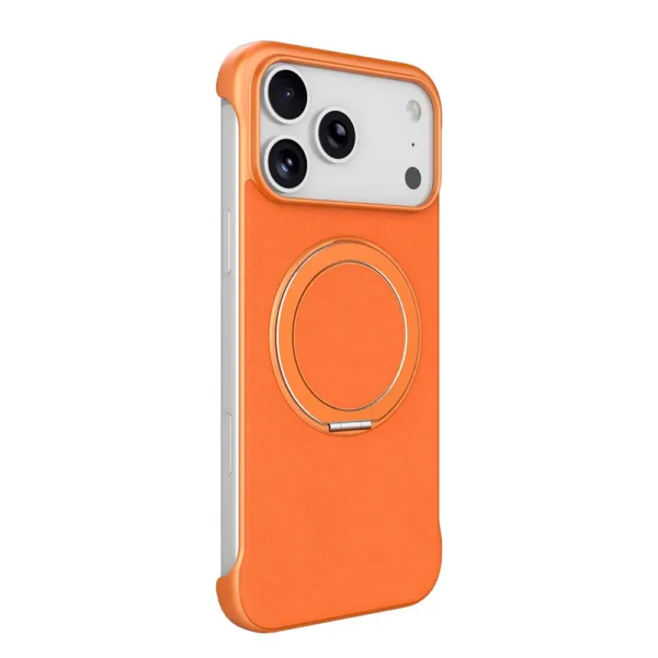 Θήκη συμβατή με MagSafe για iPhone 17 AIR Edge Free, πορτοκαλί - Image 7
