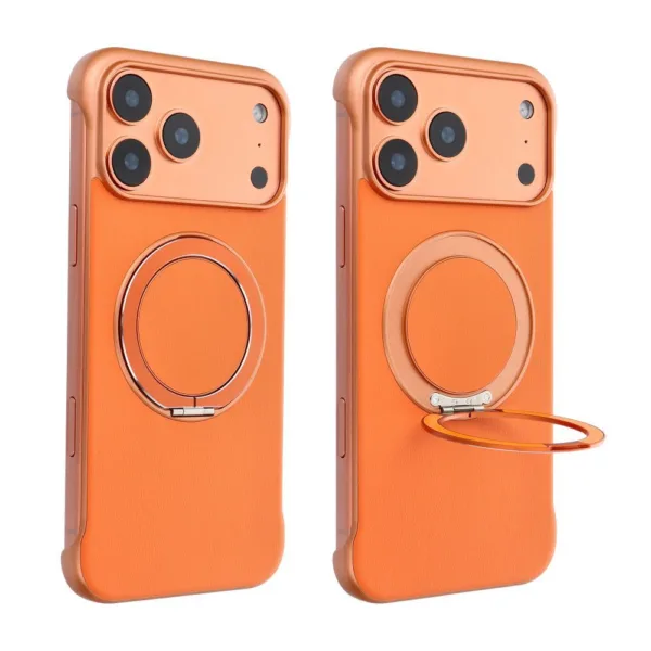 Θήκη συμβατή με MagSafe για iPhone 17 AIR Edge Free, πορτοκαλί - Image 3