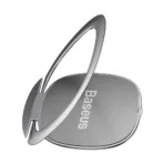 BASEUS phone ring holder SUYB-0S silver γκρι ασημί