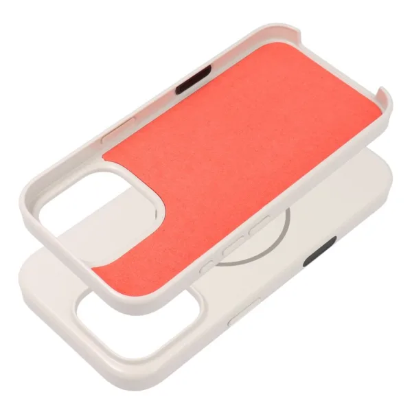 Γυαλιστερή θήκη MagSafe για iPhone 17 AIR, συμβατή με MagSafe, λευκή - Image 4