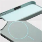 Γυαλιστερή θήκη MagSafe για iPhone 17 PRO MAX , συμβατή με MagSafe, γαλάζια - Image 3