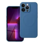 Θήκη SILICONE MAG COVER συμβατή με MagSafe για iPhone 17 Pro Max, μπλε