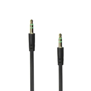 Καλώδιο Ήχου AUX FAC-3.5-1M Jack 3.5mm To Jack 3.5mm 1M Μαύρο + ΔΩΡΟ TOUCHPEN