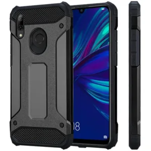 Θωρακισμένη Θήκη Hybrid Army Case Μαύρη (HUAWEI P20 LITE 2019) + ΔΩΡΟ TOUCHPEN