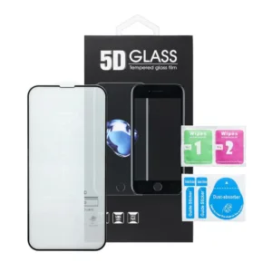 5D Full Glue Tempered Glass - for iPhone 7 Plus / 8 Plus black