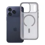 Θήκη MagSafe για iPhone 17 PRO MAX Flexline, συμβατή με MagSafe, γκρι