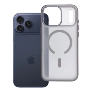 Θήκη MagSafe για iPhone 17 PRO MAX Flexline, συμβατή με MagSafe, γκρι
