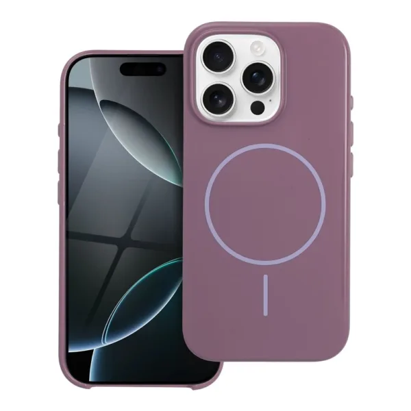 Γυαλιστερή θήκη MagSafe για iPhone 17 PRO MAX , συμβατή με MagSafe, Purple - Image 1