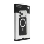 Θήκη Fusion Mag Cover για iPhone 17 PRO MAX, διάφανη, συμβατή με MagSafe Black - Image 3