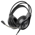 Hoco W106 ενσύρματα ακουστικά on-ear 3,5 mm με υποδοχή Jack black