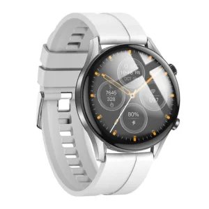 Smartwatch έξυπνο ρολόι EOL HOCO με λειτουργία κλήσης Y7 Pro ασημί