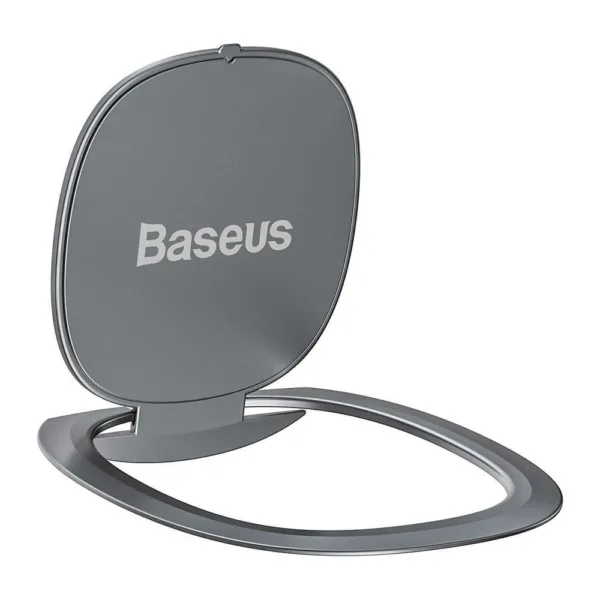 BASEUS phone ring holder SUYB-0S silver γκρι ασημί