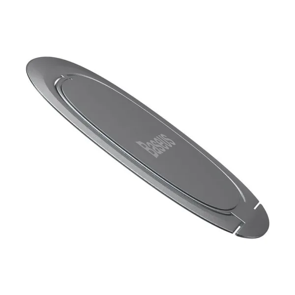 BASEUS phone ring holder SUYB-0S silver γκρι ασημί