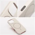 Γυαλιστερή θήκη MagSafe για iPhone 17 AIR, συμβατή με MagSafe, λευκή - Image 2