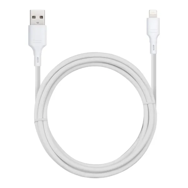 Καλώδιο Φόρτισης Blue Star USB-A To Lightning 1Μ Λευκό + ΔΩΡΟ TOUCHPEN