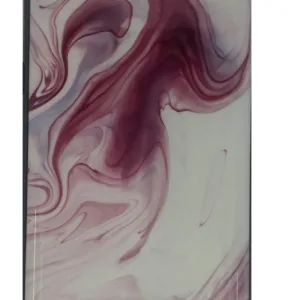 Θήκη Σιλικόνης Με Σχέδιο Μαρμάρου Μωβ Marble Stone (SAMSUNG A80) + ΔΩΡΟ TOUCHPEN