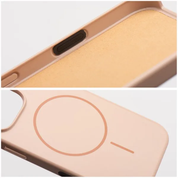 Γυαλιστερή θήκη MagSafe για iPhone 17 PRO MAX , συμβατή με MagSafe, Gold - Image 4