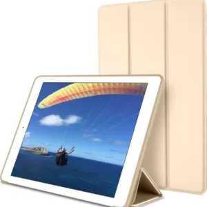 Θήκη Βιβλίο - Σιλικόνη Slim Flip Cover Χρυσή (HUAWEI MATEPAD 10.8") + ΔΩΡΟ TOUCHPEN
