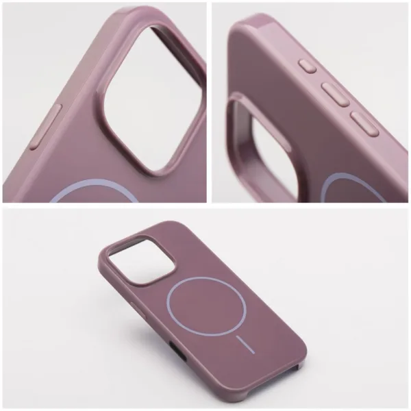 Γυαλιστερή θήκη MagSafe για iPhone 17 PRO MAX , συμβατή με MagSafe, Purple - Image 4