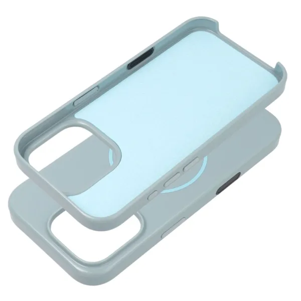 Γυαλιστερή θήκη MagSafe για iPhone 17 PRO MAX , συμβατή με MagSafe, γαλάζια - Image 2