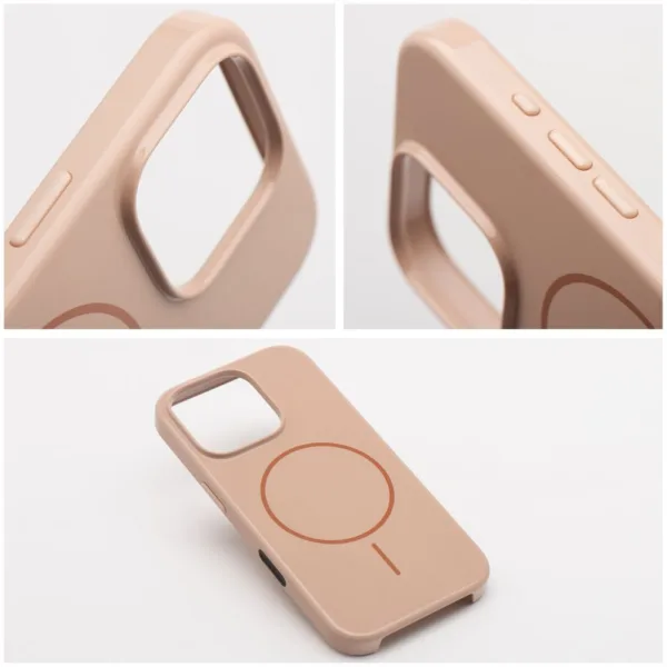 Γυαλιστερή θήκη MagSafe για iPhone 17 PRO MAX , συμβατή με MagSafe, Gold - Image 3