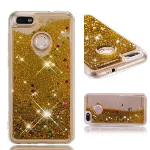 Θήκη Σιλικόνης Με Glitter Υγρό Back Cover