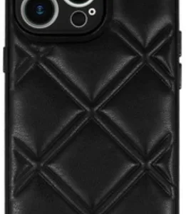 Θήκη Δερμάτινη 3D Case 3 Back Cover Μαύρη (IPHONE 13 PRO) + ΔΩΡΟ TOUCHPEN