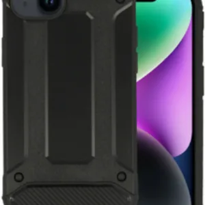 Θωρακισμένη Θήκη Hybrid Army Case Μαύρη (IPHONE 14) + ΔΩΡΟ TOUCHPEN