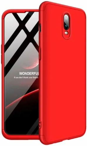 Θήκη Luxury 360 Κόκκινη Full Body (ONE PLUS 6T) + ΔΩΡΟ TOUCHPEN
