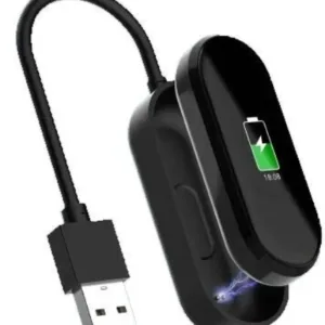 BWOO WL-32 Μαγνητικό Καλώδιο Φόρτισης Mi Band 4 Μαύρο + ΔΩΡΟ TOUCHPEN