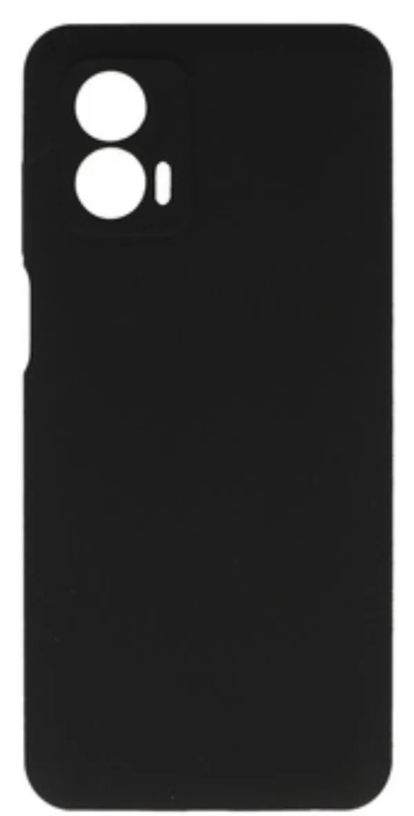 Θήκη Σιλικόνης Μαύρη Back Cover (MOTOROLA G34) + ΔΩΡΟ TOUCHPEN
