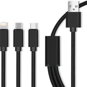 Maxlife Καλώδιο Φόρτισης 3-in-1 USB Σε Type-C