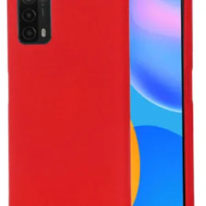 Θήκη Σιλικόνης Κόκκινη Back Cover (HUAWEI P SMART 2021) + ΔΩΡΟ TOUCHPEN