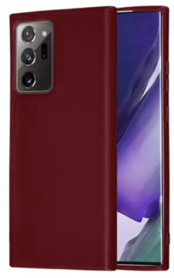 Θήκη Σιλικόνης Μπορντό Back Cover (SAMSUNG NOTE 20 ULTRA) + ΔΩΡΟ TOUCHPEN