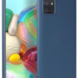 Θήκη Σιλικόνης Μπλε Back Cover (SAMSUNG M51) + ΔΩΡΟ TOUCHPEN
