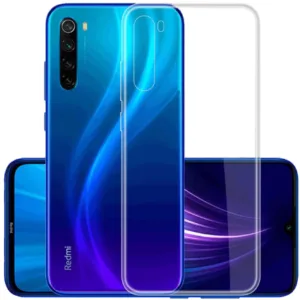 Η Πιο Λεπτή Θήκη Σιλικόνης Διάφανη Back Cover (XIAOMI REDMI NOTE 8) + ΔΩΡΟ TOUCHPEN