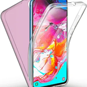 Θήκη 360 Ροζ-Χρυσή Full Body (XIAOMI REDMI 7) + ΔΩΡΟ TOUCHPEN