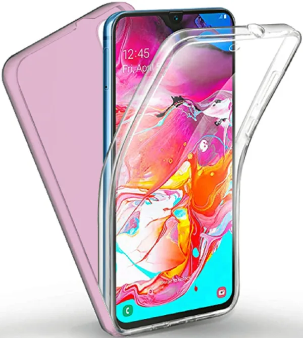 Θήκη 360 Ροζ-Χρυσή Full Body (XIAOMI REDMI 7) + ΔΩΡΟ TOUCHPEN