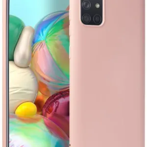 Θήκη Σιλικόνης Ροζ Baby Pink Back Cover (SAMSUNG M51) + ΔΩΡΟ TOUCHPEN
