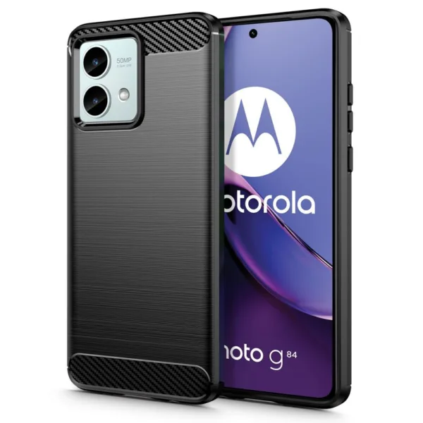 Θήκη Carbon Σιλικόνης Μαύρη Αντι-Ολισθητική Back Cover (MOTOROLA G84) + ΔΩΡΟ TOUCHPEN Θήκη Carbon Σιλικόνης Μαύρη Αντι-Ολισθητική Back Cover (MOTOROLA G84) + ΔΩΡΟ TOUCHPEN