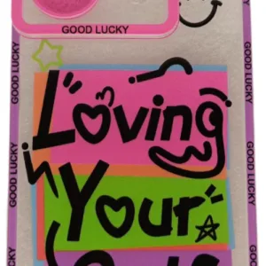 Θήκη Σιλικόνης Back Cover Διάφανη Με Σχέδιο Loving Yourself (XIAOMI REDMI NOTE 13 5G) + ΔΩΡΟ TOUCHPEN