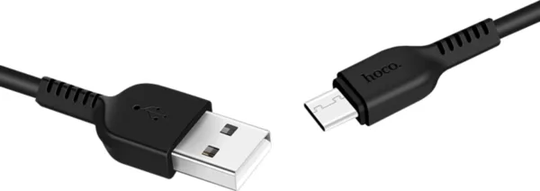 Hoco X20 Καλώδιο Φόρτισης USB-A Σε Type-C 3A 1M Μαύρο + ΔΩΡΟ TOUCHPEN