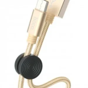 HOCO. X35 Premium Καλώδιο Micro USB Γρήγορης Φόρτισης 0.25M Χρυσό + ΔΩΡΟ TOUCHPEN