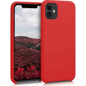 Θήκη Σιλικόνης Κόκκινη Back Cover (IPHONE 12 PRO MAX) + ΔΩΡΟ TOUCHPEN